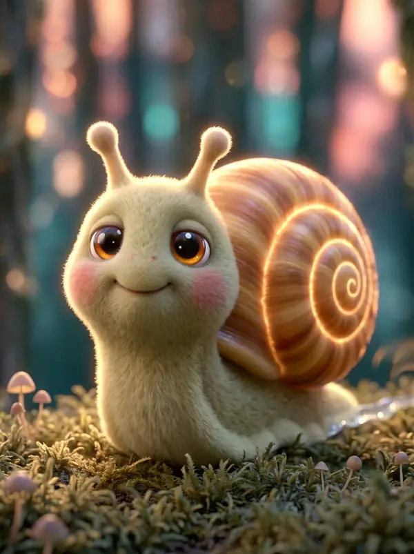 Die Schnecke, die langsamste der Welt
